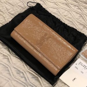 Yves Saint Laurent Belle du Jour Clutch Nude
